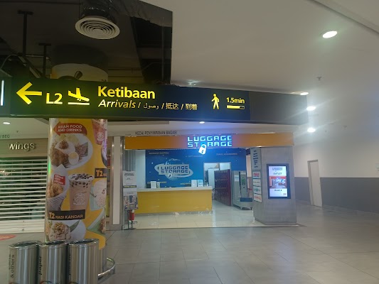 Luggage Storage Klia2 at Kuala Lumpur Airport
